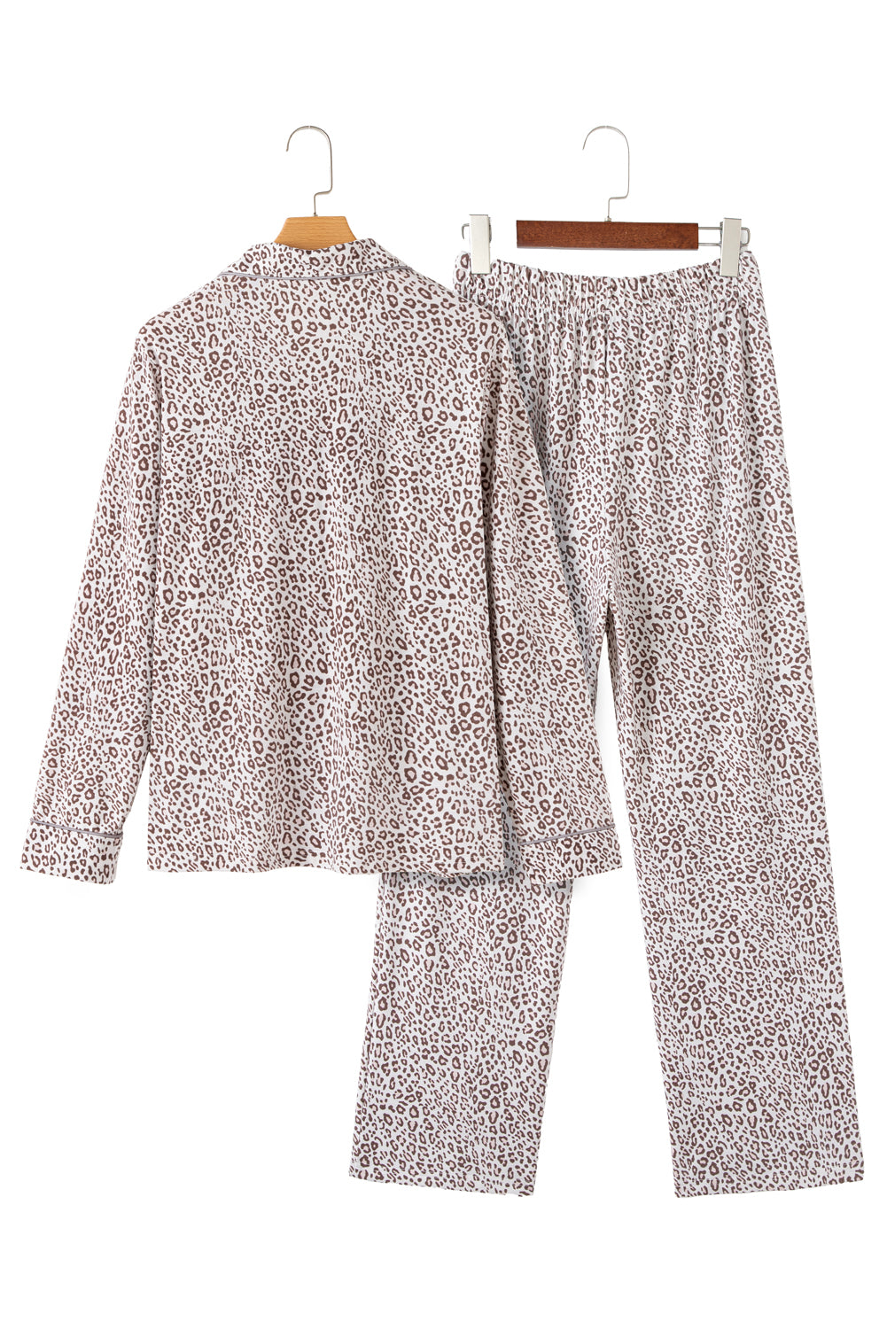 White Leopard PJ set